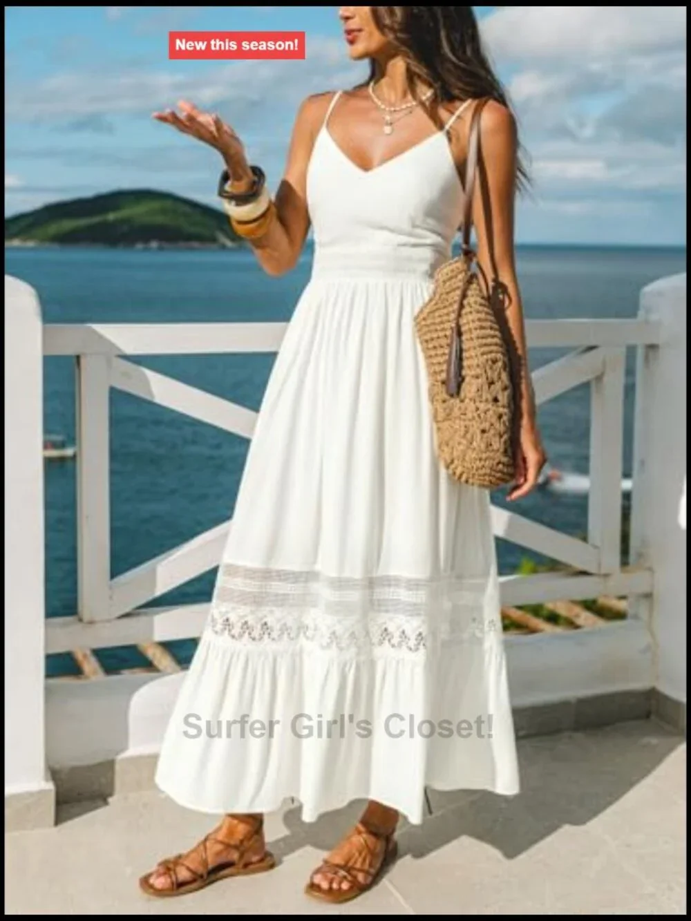 N/A flowy maxi